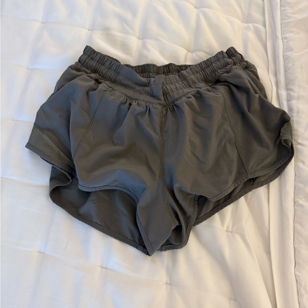 Lululemon Athletica Gray Athletic Shorts Lightweight Performance